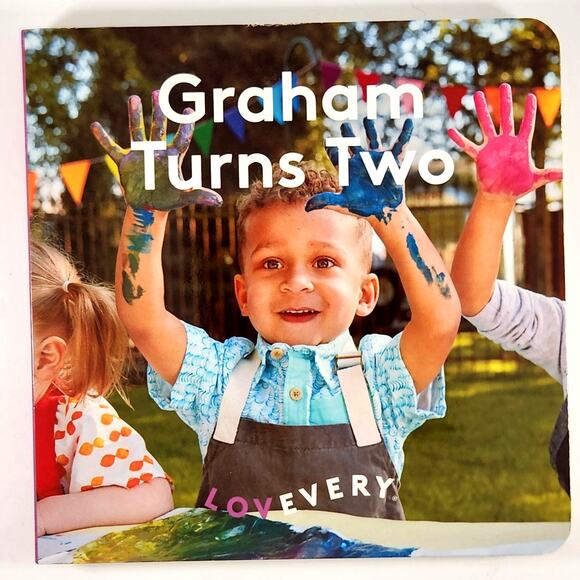 Lovevery “Graham Turns Two” Board Book | Toddler Story | Montessori Learning - Picture 2 of 5